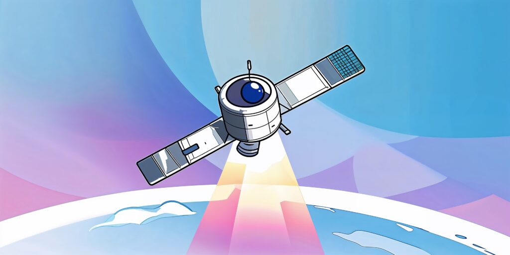 Satellitenplan